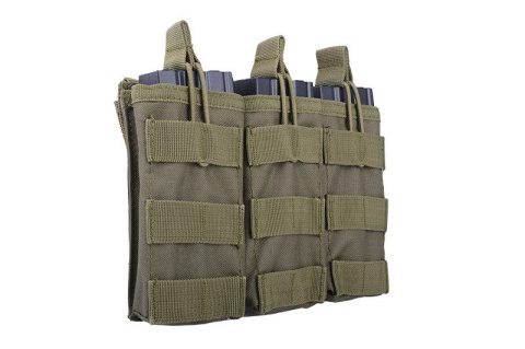 Potrójna ładownica uniwersalna - oliwkowa [GFC]