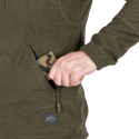 Bluza ALPHA TACTICAL - Grid Fleece - Olive Green [Helikon-Tex]