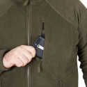 Bluza ALPHA TACTICAL - Grid Fleece - Olive Green [Helikon-Tex]