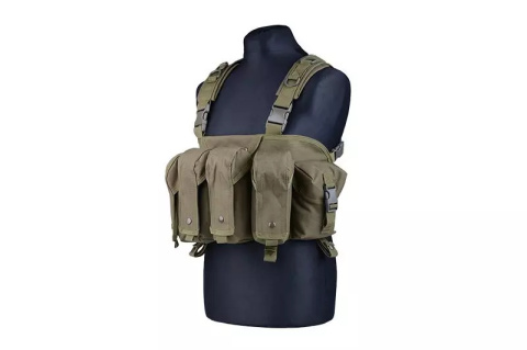 Kamizelka taktyczna typu Commando Chest - oliwkowa Kamizelka taktyczna typu Commando Chest - oliwkowa