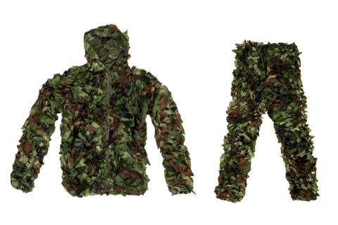 Komplet maskujący Ghillie Suit - woodland [GFC Tactical]