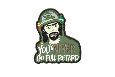 Naszywka 3D - You Never Go Full Retard [GFC Tactical]