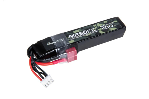 Akumulator Li-Po 25C 1100mAh 3S1P 11.1V Deans [Gens Ace]