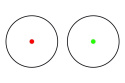 Replika celownika kolimatorowego Compact - czarny [Theta Optics]